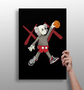 Kaws Aluminum Print.